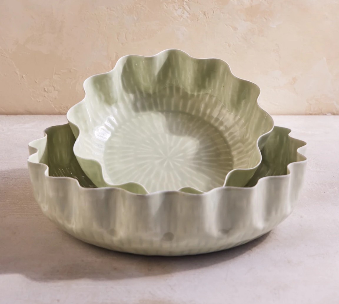 Prettiest bowls in green and pink! 

#LTKHome