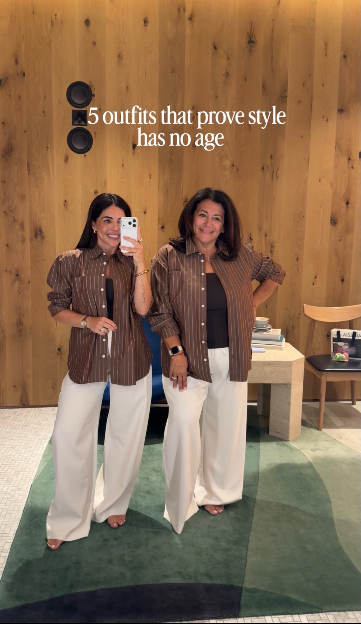 Vanessa -
Shirt - XS
Tank - XS
Pants - S
Gina - 
Shirt - XL
Tank - XL
Pants - XL

#LTKfall #LTKworkwear #LTKtravel