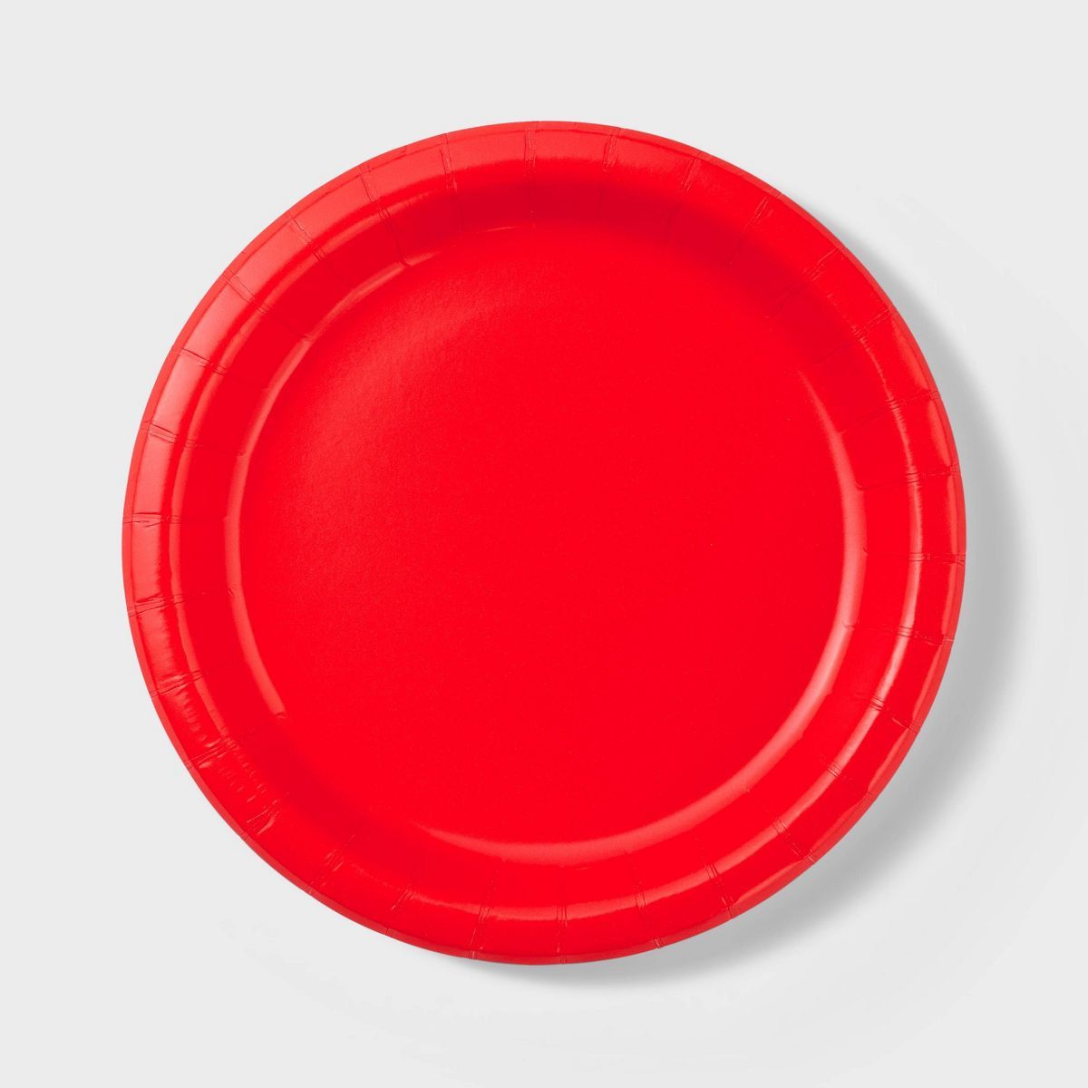 20ct 8.5" Disposable Dinner Plates Red - Spritz™ | Target