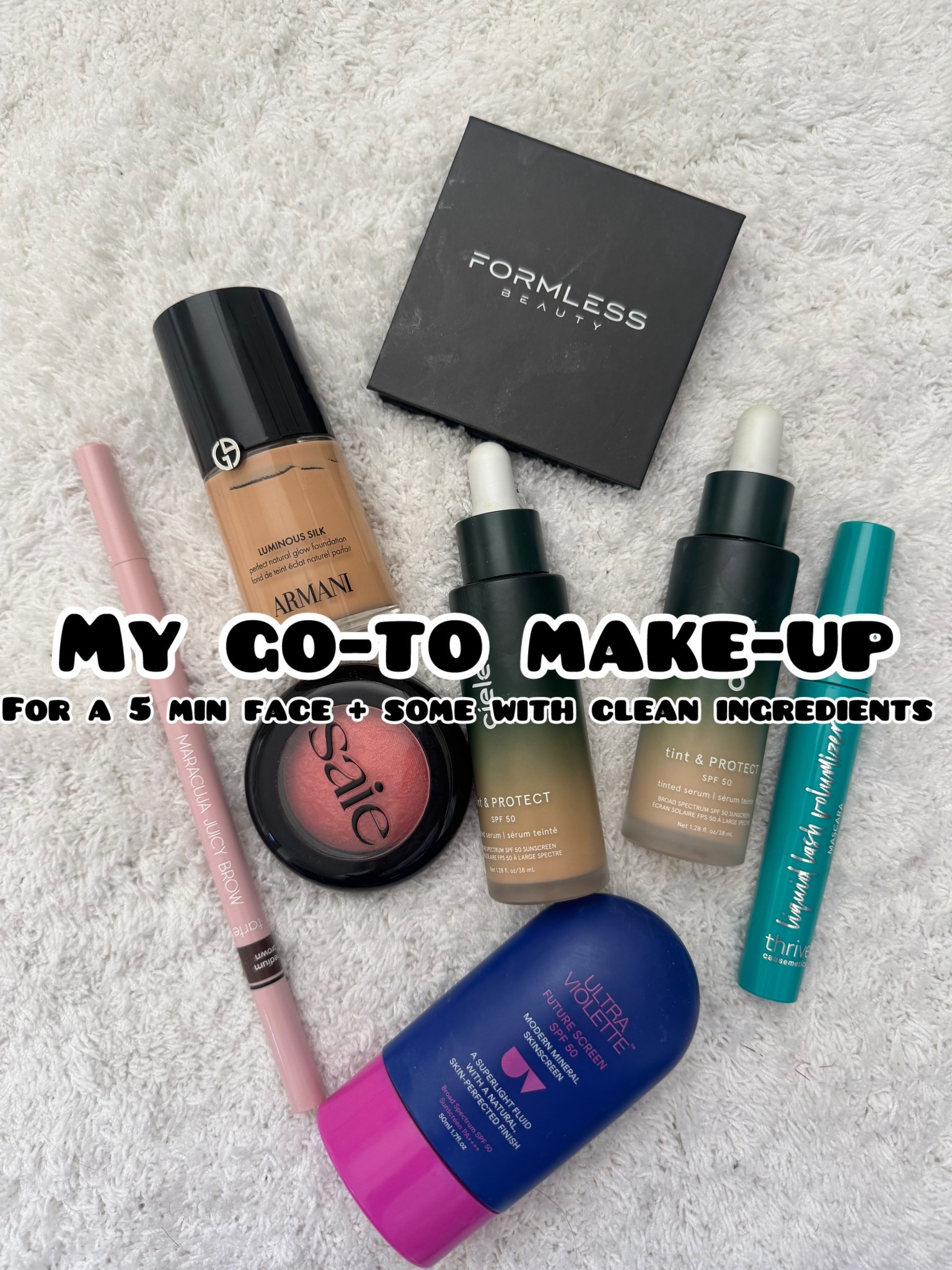 Here’s my go-to makeup I use for a quick 5 min face. Some products have clean/nontox ingredients 👍

#LTKdayinmylife #LTKgrwm #LTKmomlife