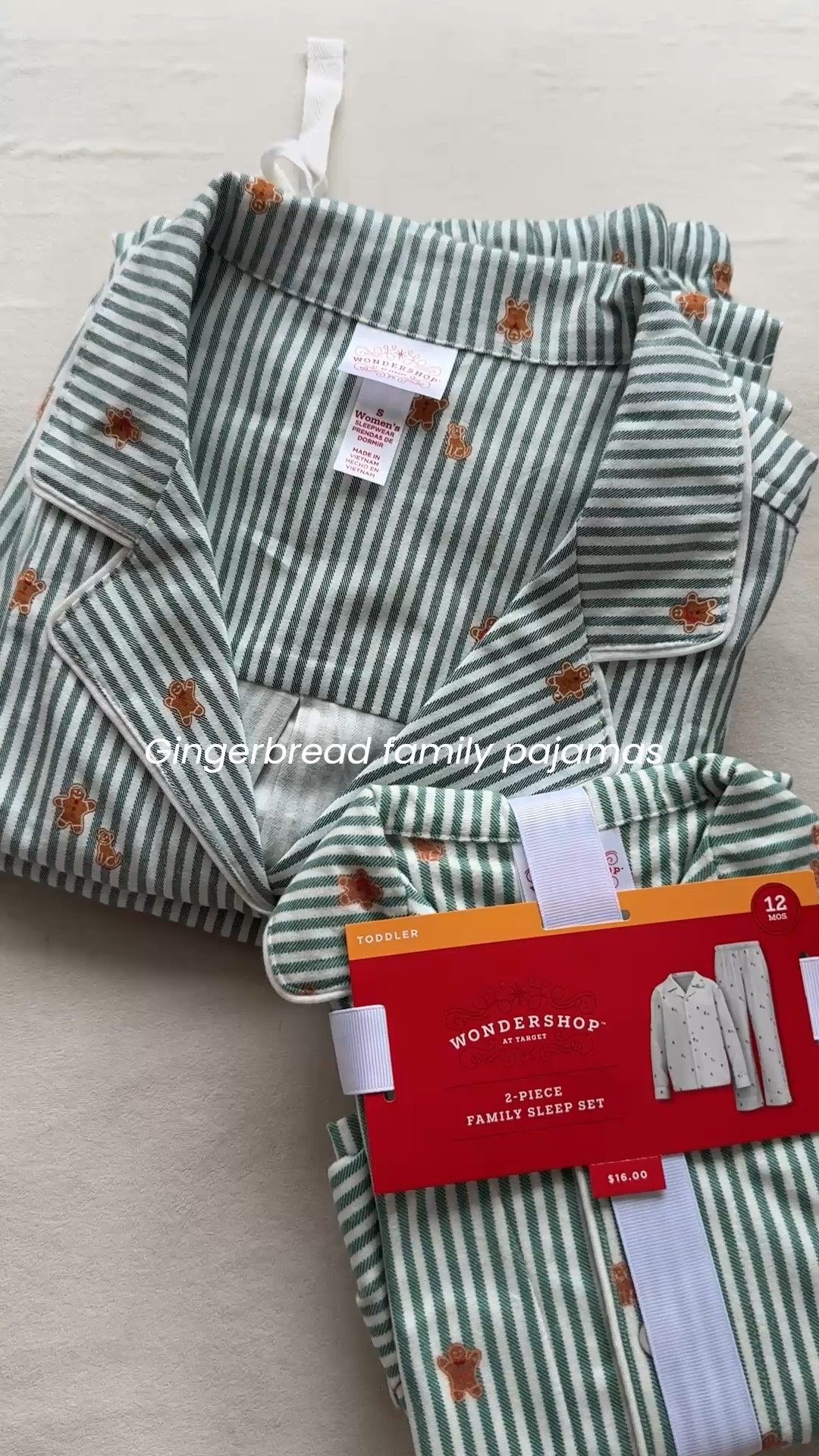 Gingerbread holiday family pajamas 

#LTKSeasonal #LTKFamily