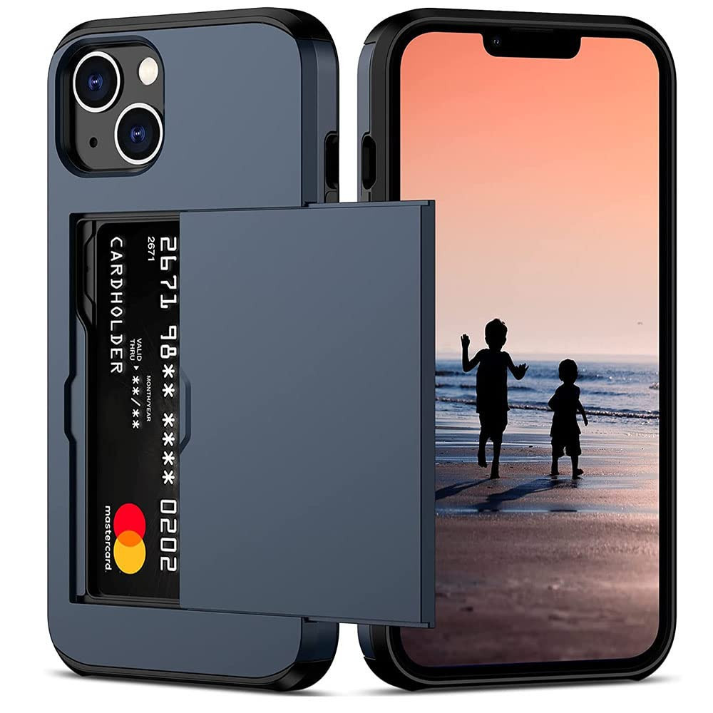 Capa Carteira com Porta Cartão Embutido para guardar Cartões de Crédito Para o iPhone 14 (Tela... | Amazon (BR)