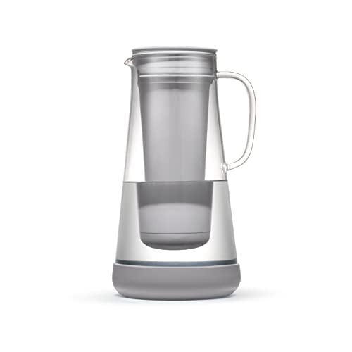 LifeStraw Home – Water Filter Pitcher, 7-Cup Pebble, Glass with Silicone Base, designed for everyday protection against bacteria, parasites, microplastics, lead, mercury, PFAS and a variety of chemicals | Amazon (US)