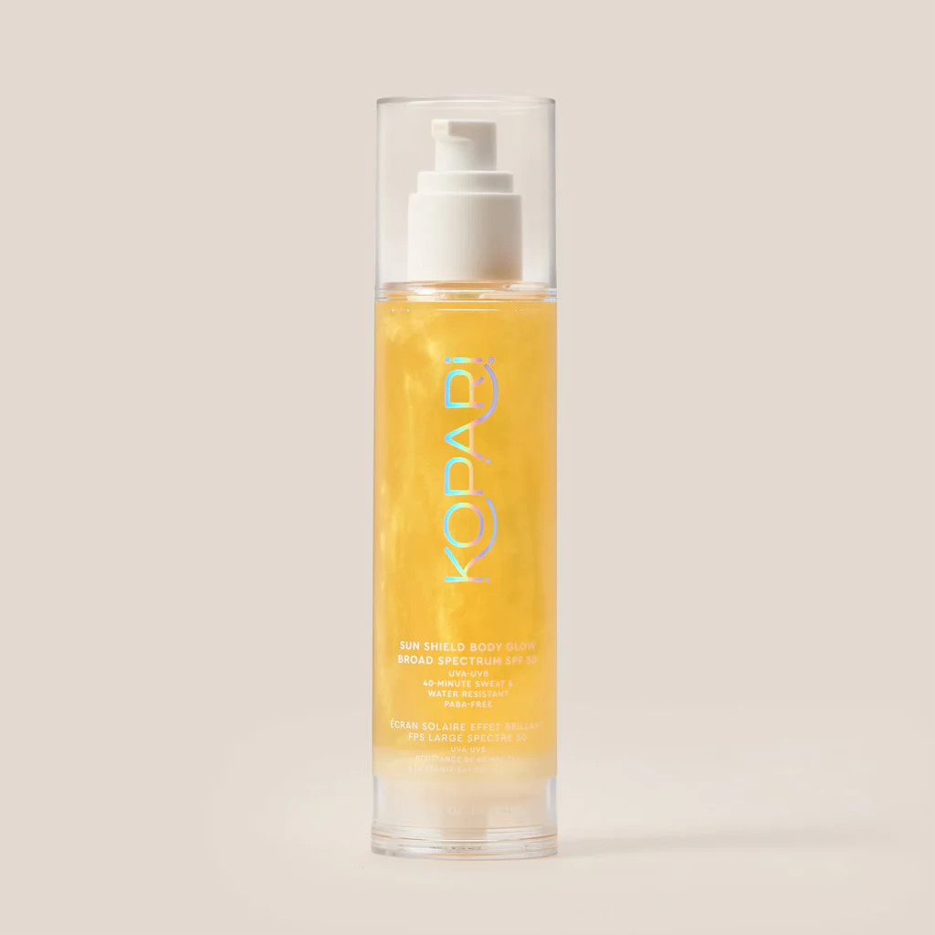 Sun Shield Body Glow Sunscreen SPF 50 | Kopari Beauty