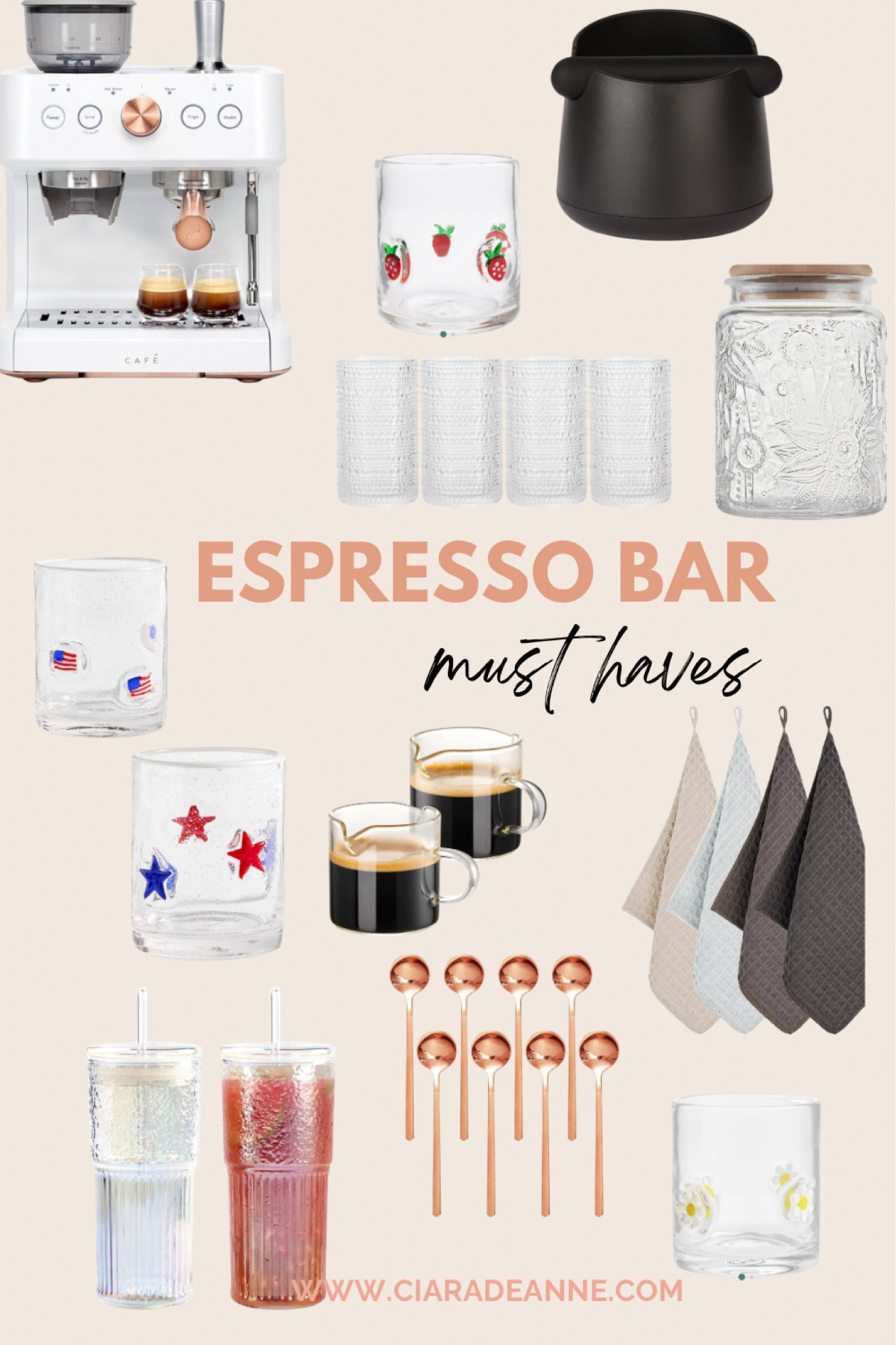 Everything I grabbed for my espresso bar! Perfect for iced lattes this summer. 

#LTKHome #LTKMostLoved