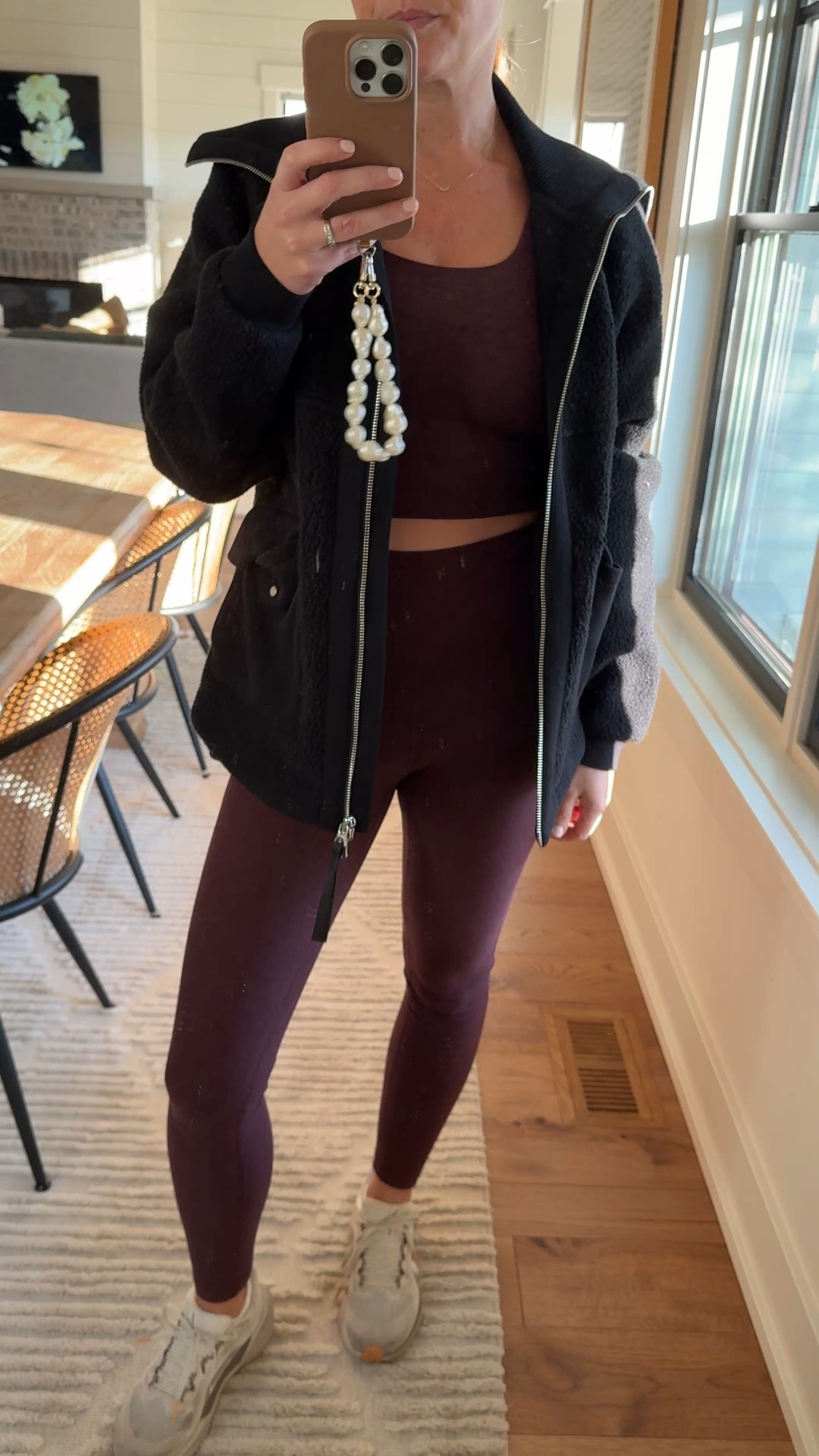 Leggings size small
Bra size small
Jacket size XS

#LTKOver40 #LTKSeasonal #LTKStyleTip