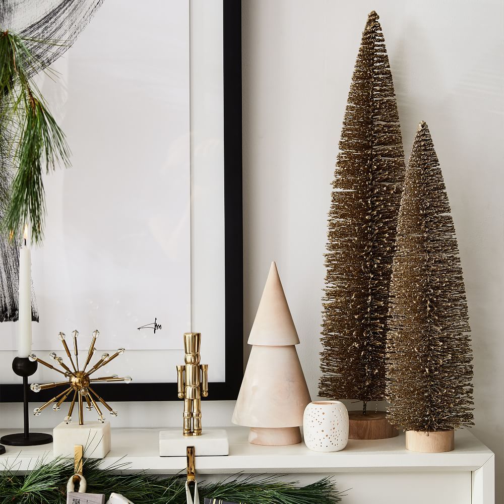 Champagne Bottle Brush Tree, Medium | West Elm (US)