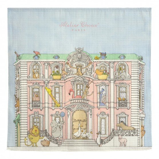 Atelier Choux GOTS Certified Organic Swaddle – Monceau Mansion | The Tot