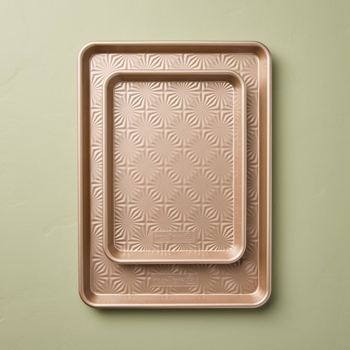 Set of 2 Nordic Ware Nonstick Cookie Sheet Bronze - Hearth & Hand™ with Magnolia | Target