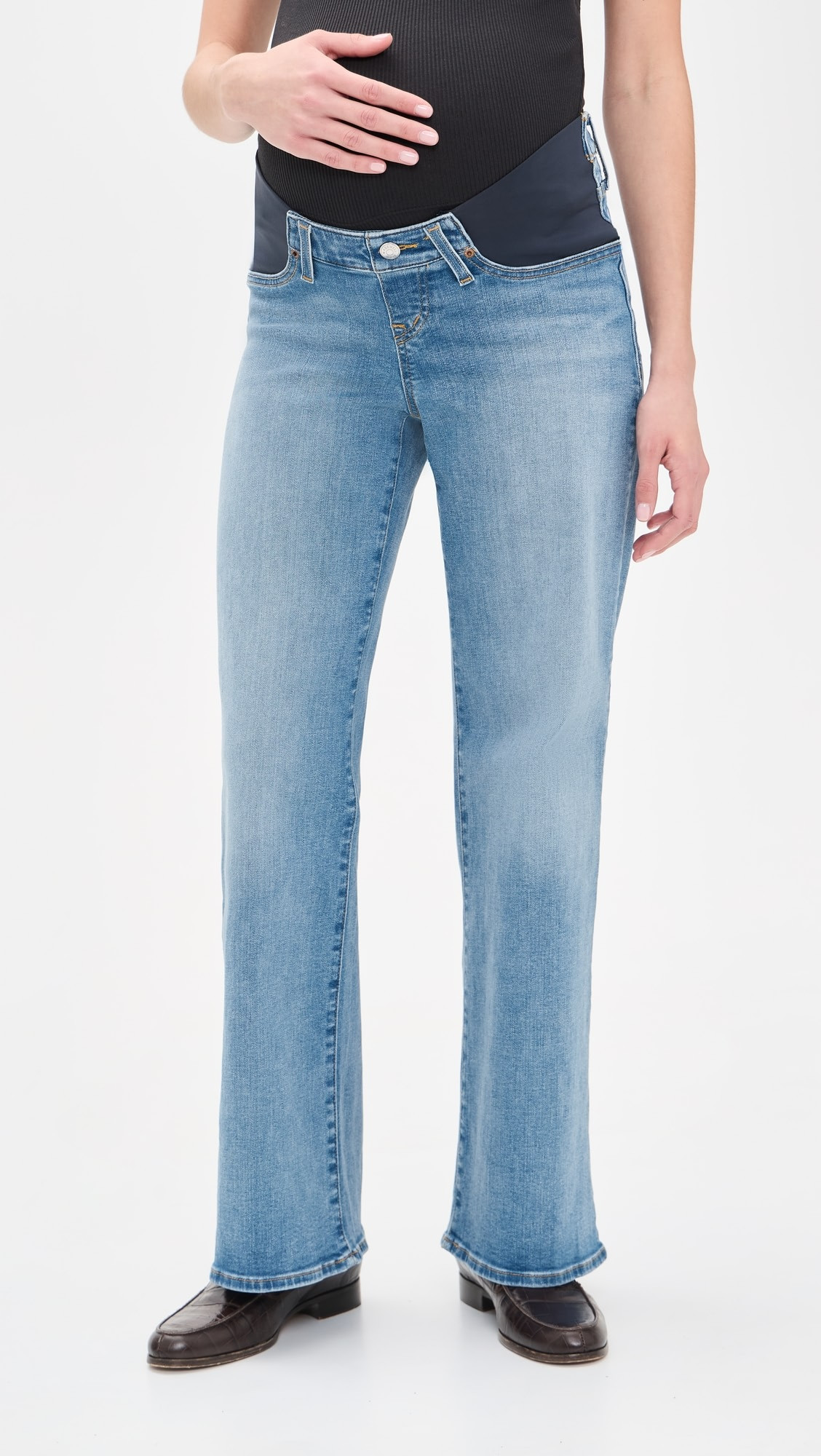 The Wide Leg Maternity Jeans | Shopbop