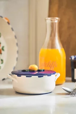 Valencia Stoneware Cocotte | Anthropologie (US)
