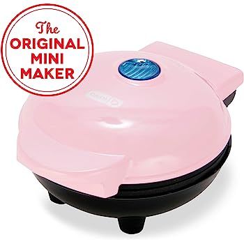 Dash DMG001PK Mini Maker Portable Grill Machine + Panini Press for Gourmet Burgers, Sandwiches, C... | Amazon (US)