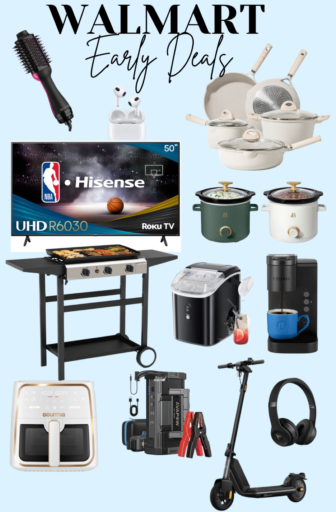 Early Black Friday Deals @walmart so many great deals happening right now! #walmartfinds #walmart

Black Friday deals, Walmart deals, Walmart sale, gift guide 

#LTKCyberWeek #LTKSaleAlert