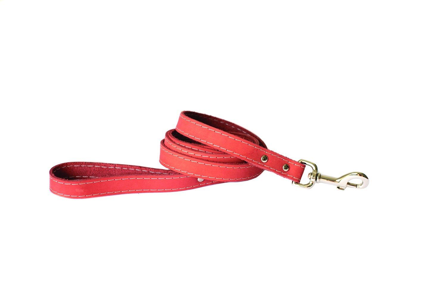 Euro-Dog Leather Dog Leash | Chewy.com