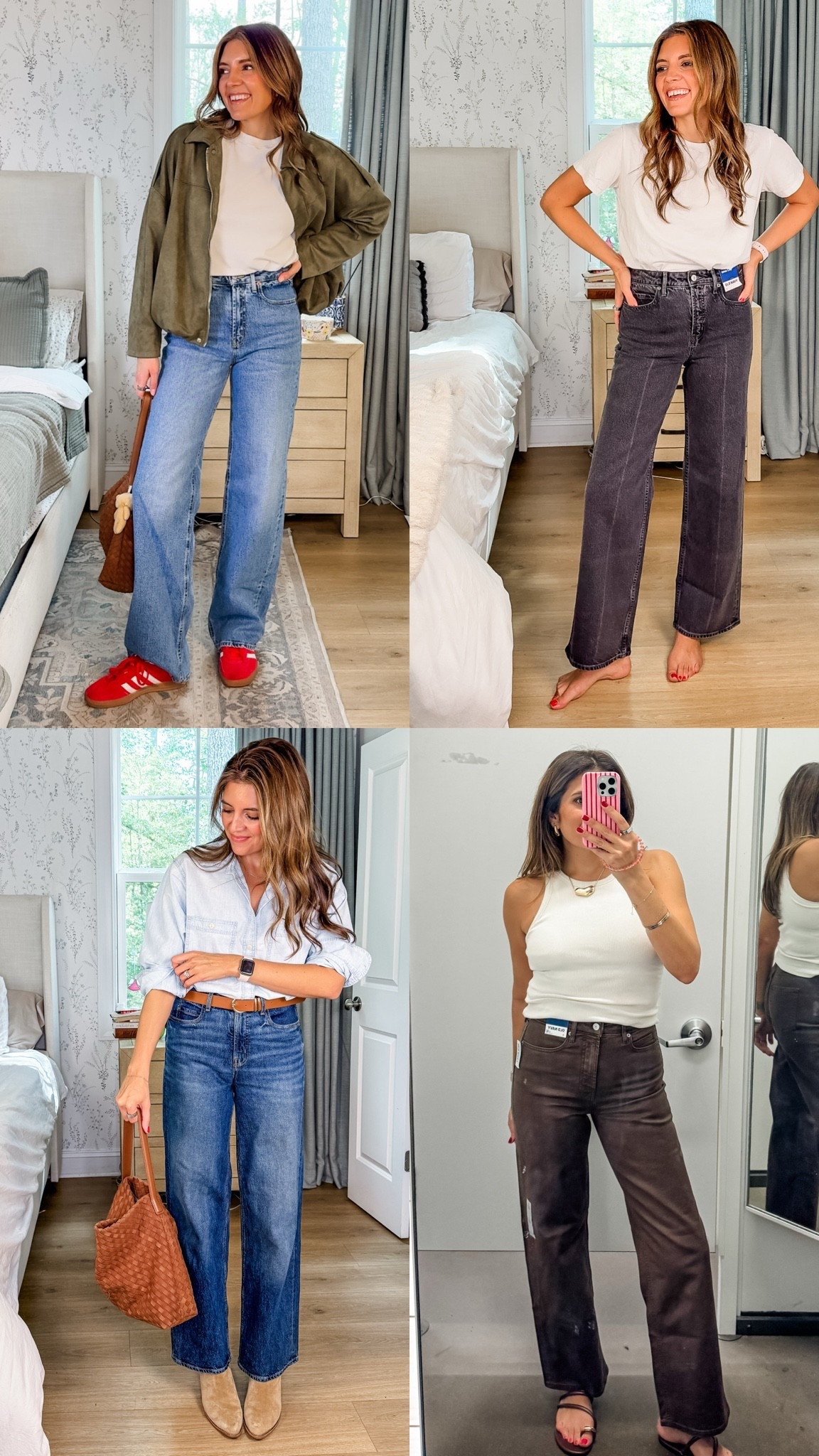 The best old navy jeans. In a size 2 in all except brown (sz 4) I’m 5’7” nearly 60% off with code extra

#LTKTall #LTKOver40 #LTKSaleAlert