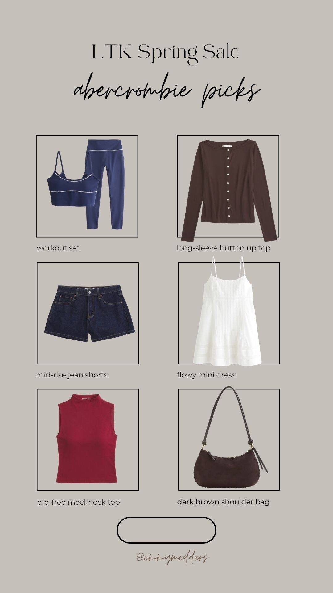 My faves from Abercrombie! 🤎

#LTKSpringSale #LTKgrwm #LTKootd