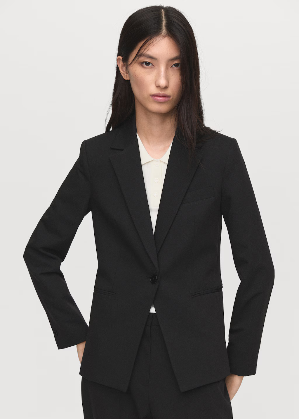 Fitted suit blazer | Mango (US/MX/AU)