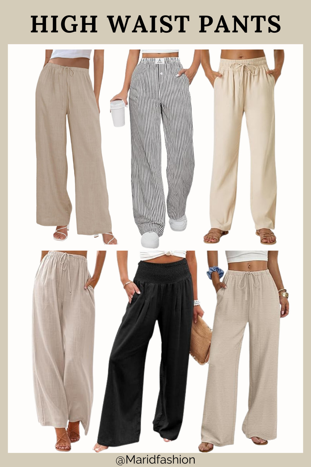 Found the most flattering high-waist pants and trousers for your next getaway. From breezy linens to chic wide-leg styles, these are travel-ready and effortlessly elevated. Shop my favorite vacation-ready bottoms on my LTK! 
#LTKtravel #VacationStyle #HighWaistedPants #ResortWear #Trousers #TravelOOTD #SummerOutfits #WideLegPants #BeachVacation #LTKstyletip #HolidayStyle #EffortlessChic 

 #LTKSpringSale #LTKActive #LTKTravel