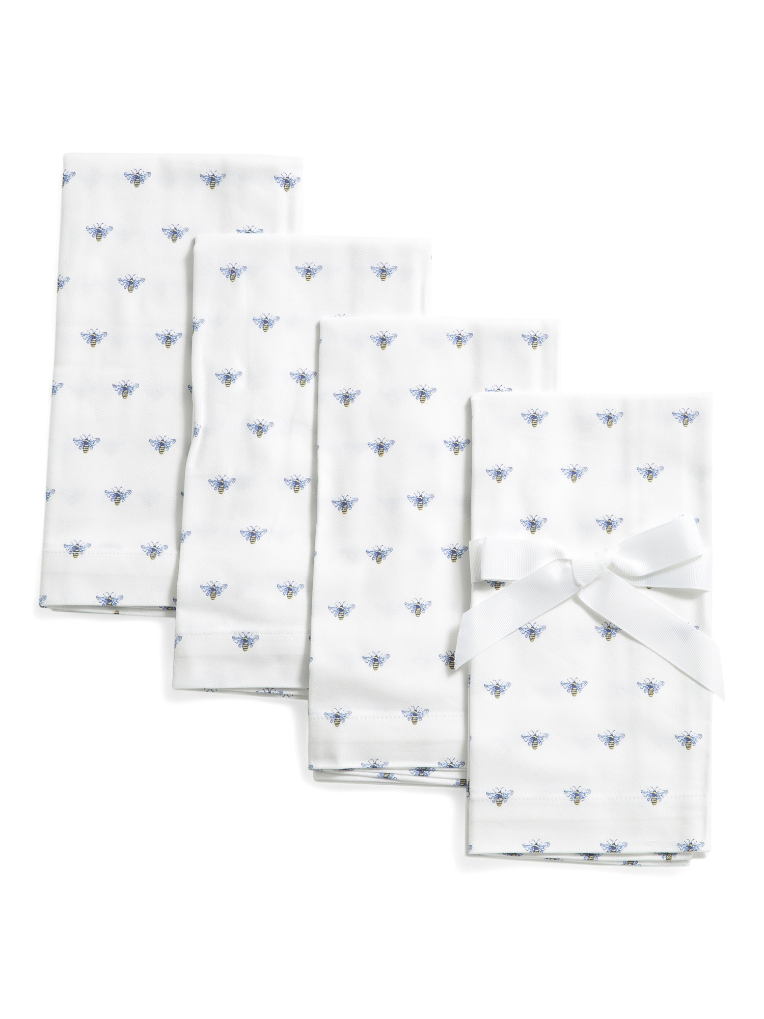 Set Of 4 Buzzing Bees Napkins | TJ Maxx