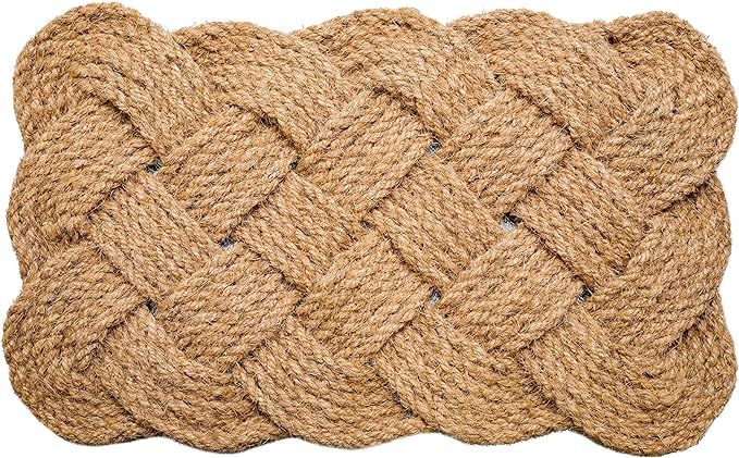 Iron Gate - Natural Jute Rope Woven Doormat 18x30 - Single Pack - 100% All Natural Fibers - Eco-f... | Amazon (US)