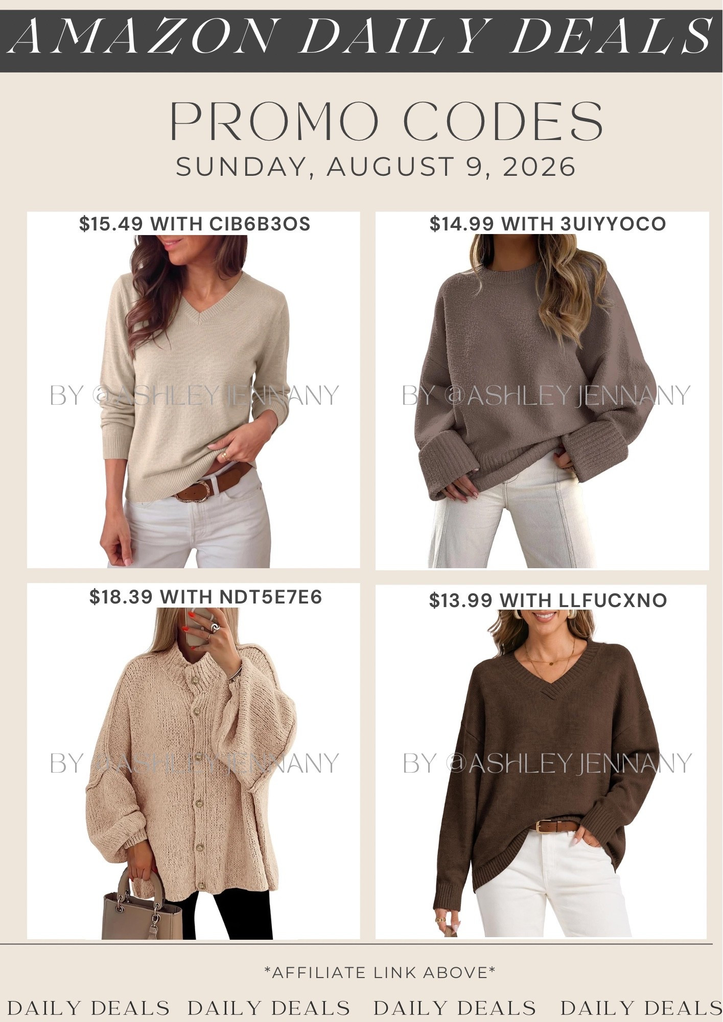 Amazon deals

#LTKSaleAlert #LTKMidsize #LTKSeasonal