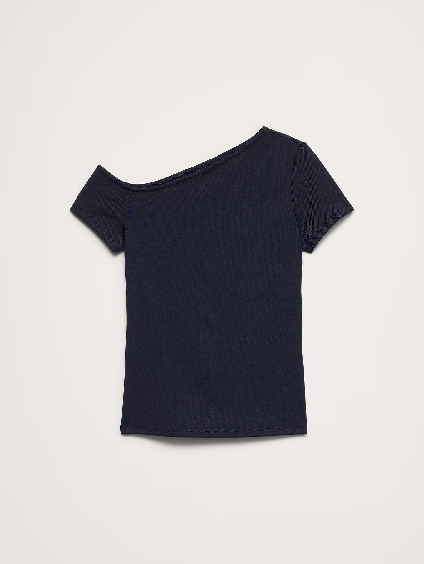 Sculpted-Stretch Off-Shoulder Top | Banana Republic (US)