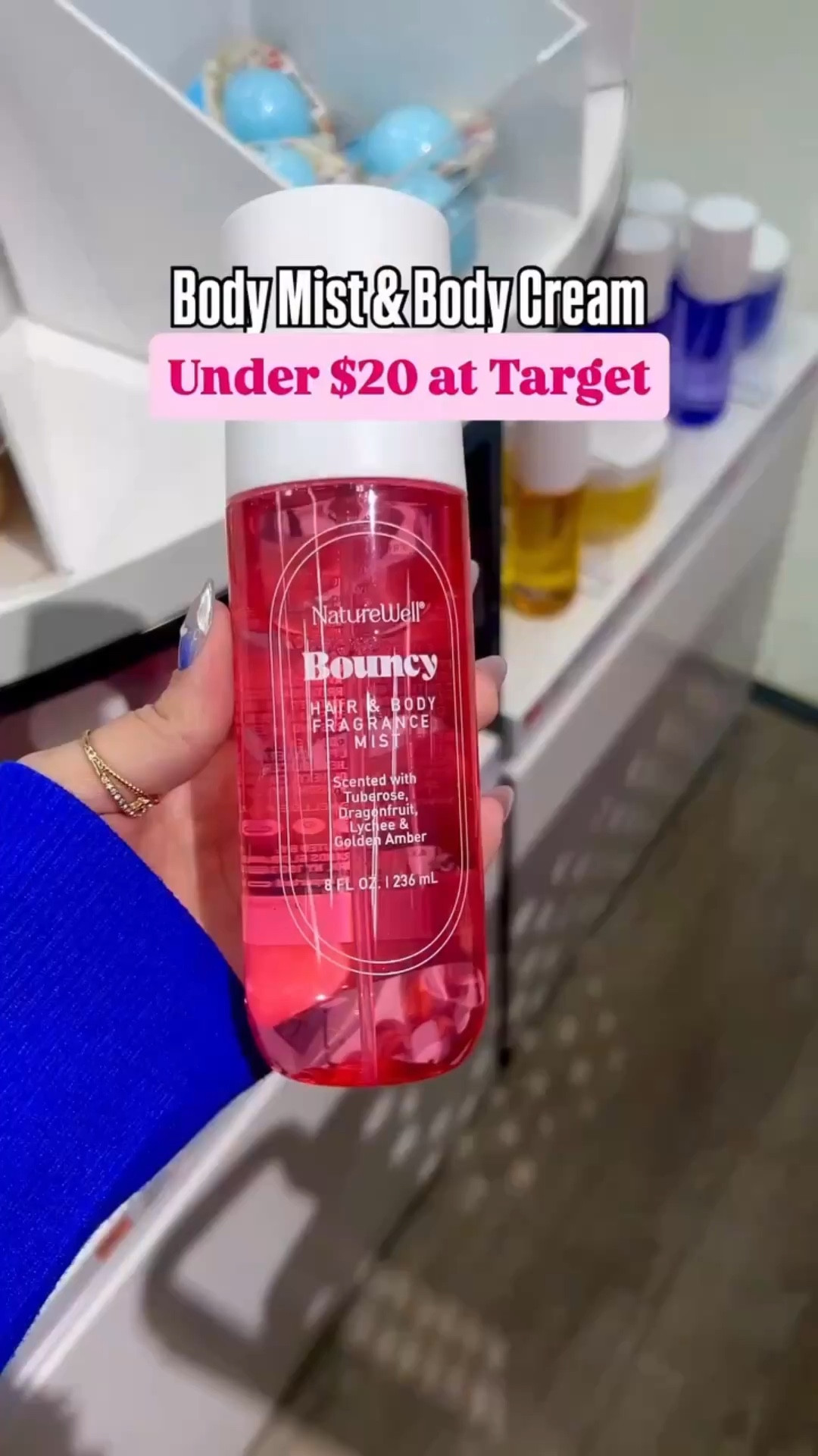 Naturewell body spray, body cream and body oil at Target 

These smell so good!

#LTKselfcare #LTKgrwm #LTKBeauty