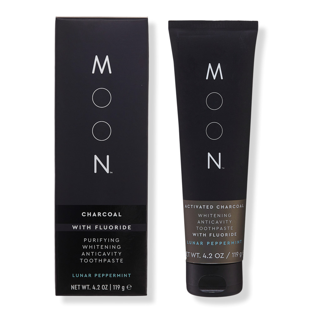Moon Charcoal Whitening Stain Removal Toothpaste with Fluoride | Ulta