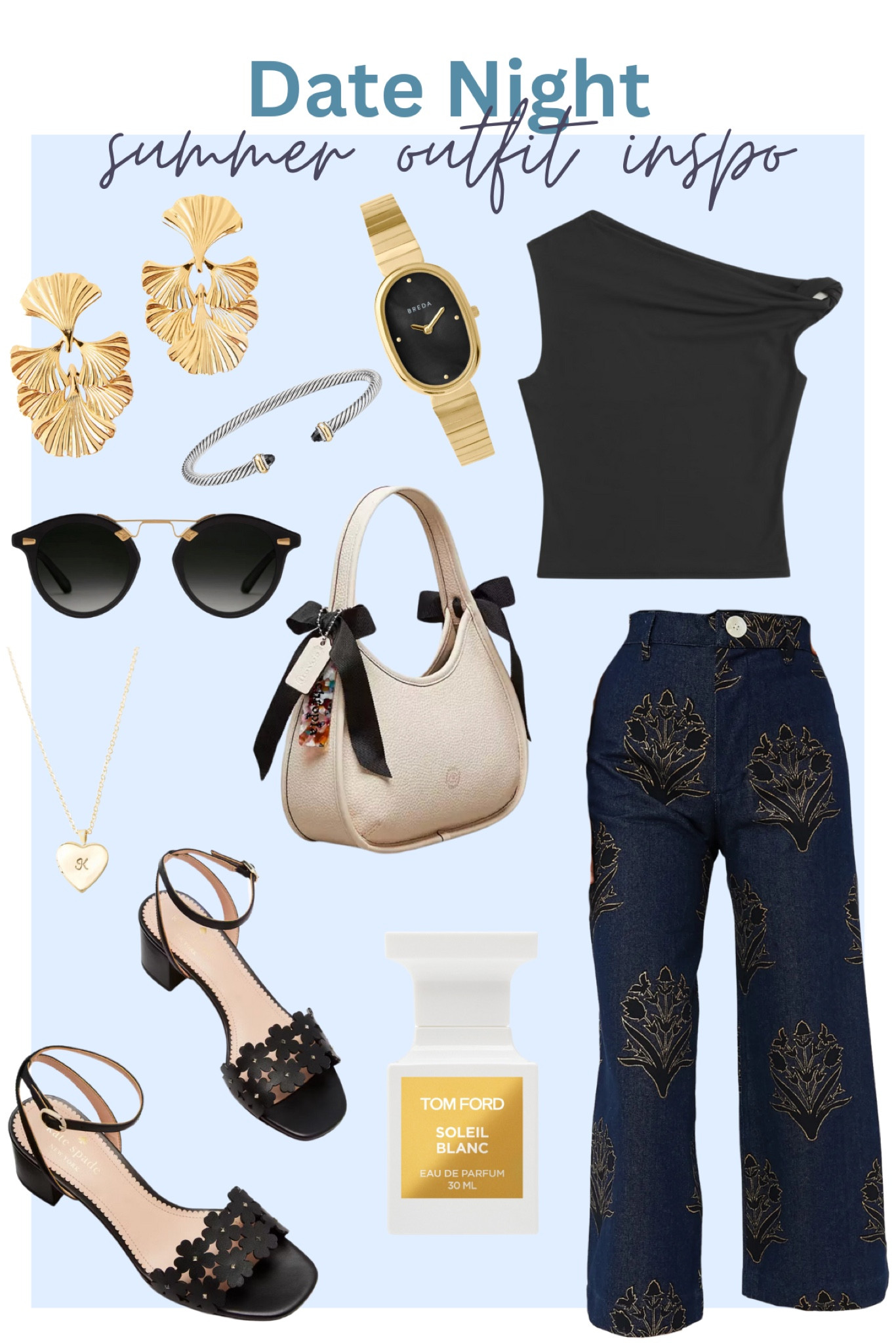 Date night summer outfit inspo stylish black slimming cool girl hot mom it girl trophy wife dinner movies concert 

#LTKFindsUnder50 #LTKFindsUnder100 #LTKStyleTip