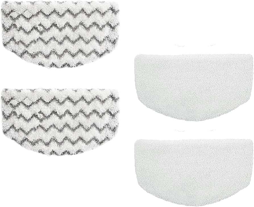 4 Pack Replacement Steam Mop Pads for Bissell Powerfresh Steam Mop 1940 1440 1544 1806 2075 Serie... | Amazon (US)