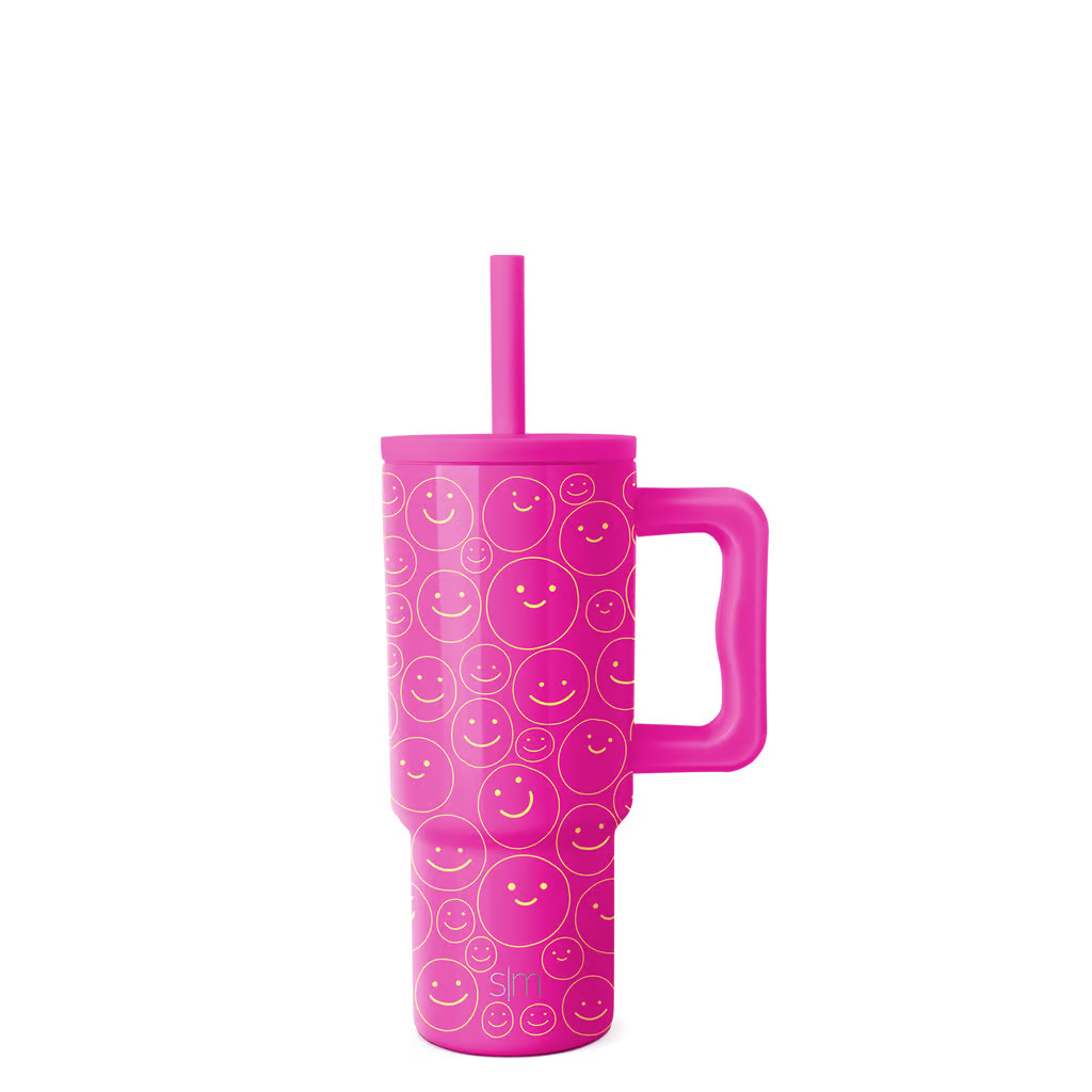 Trek Kids Tumbler with Silicone Straw Lid | Simple Modern