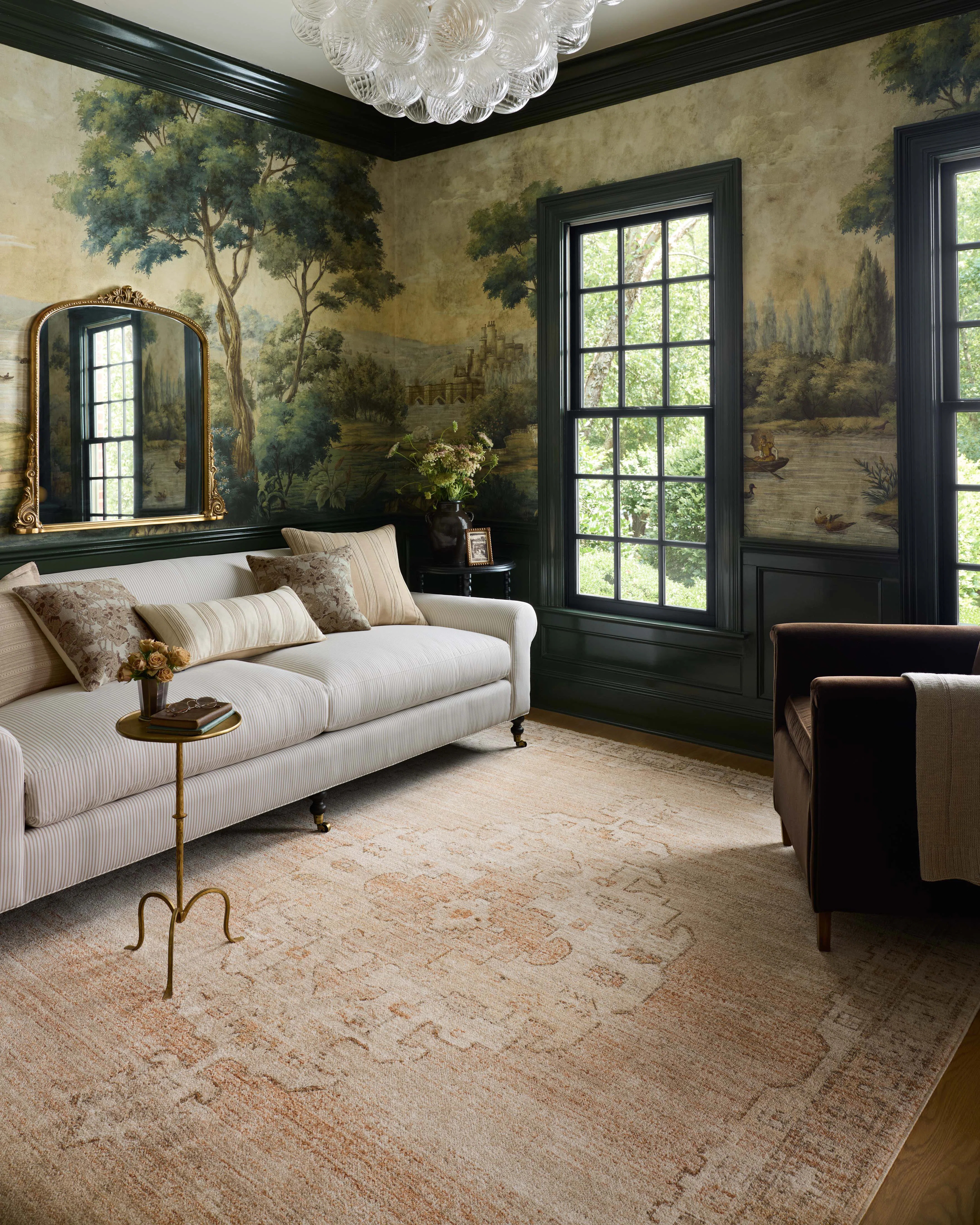 Chris Loves Julia x Loloi Palma Spice / Natural Area Rug | Wayfair North America