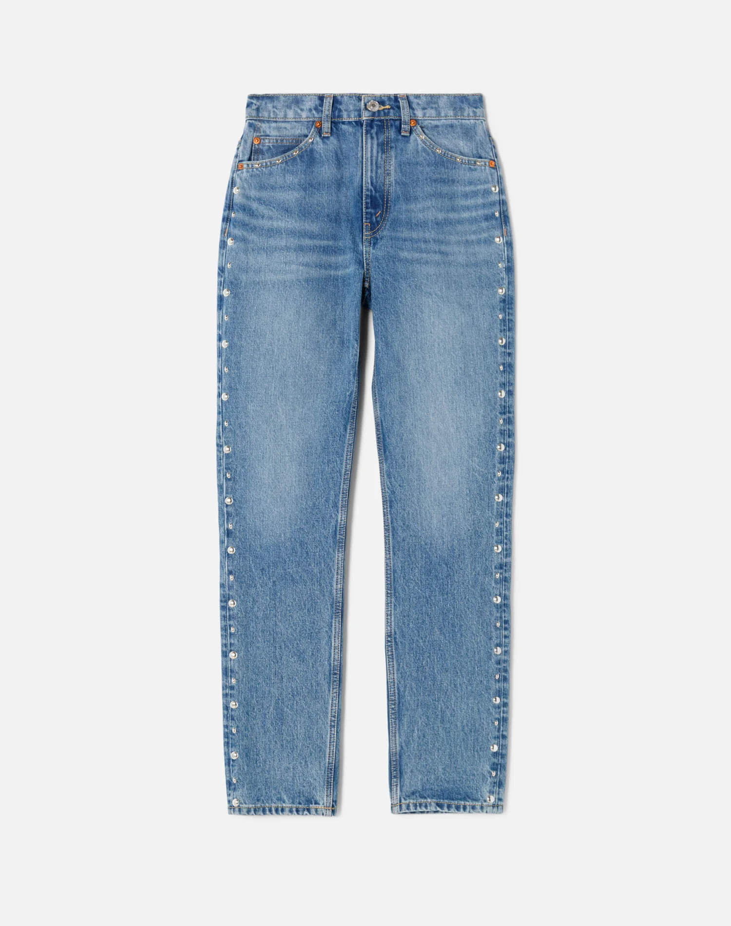 RE/DONE | 70s Straight in Moon Stoned Stud | RE/DONE