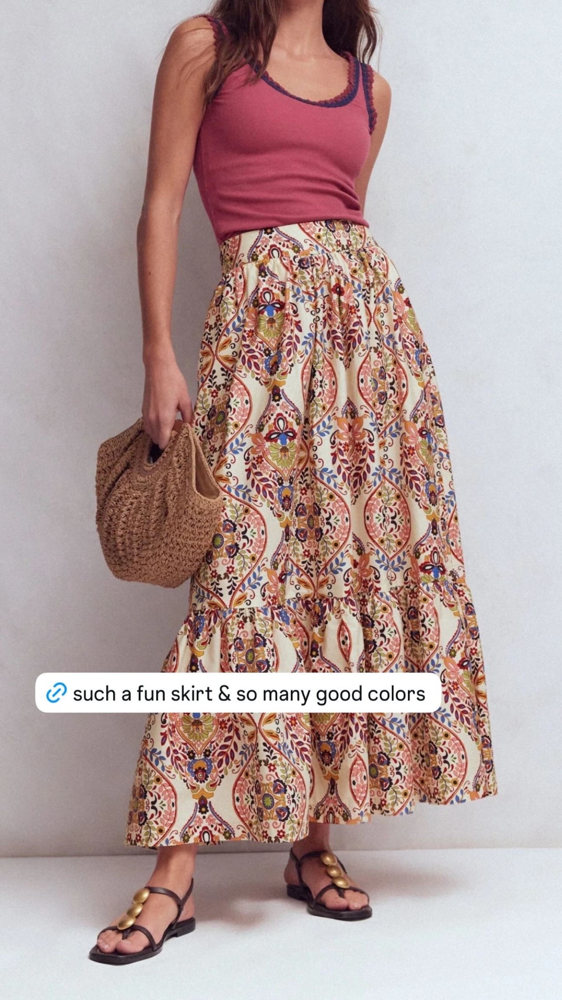 this fun skirt will be a most worn piece in your closet this spring! comes in a few fab colors/prints and can easily be dressed down with sandals and a tank or up with a collared shirt and platform sandals!

#LTKSeasonal