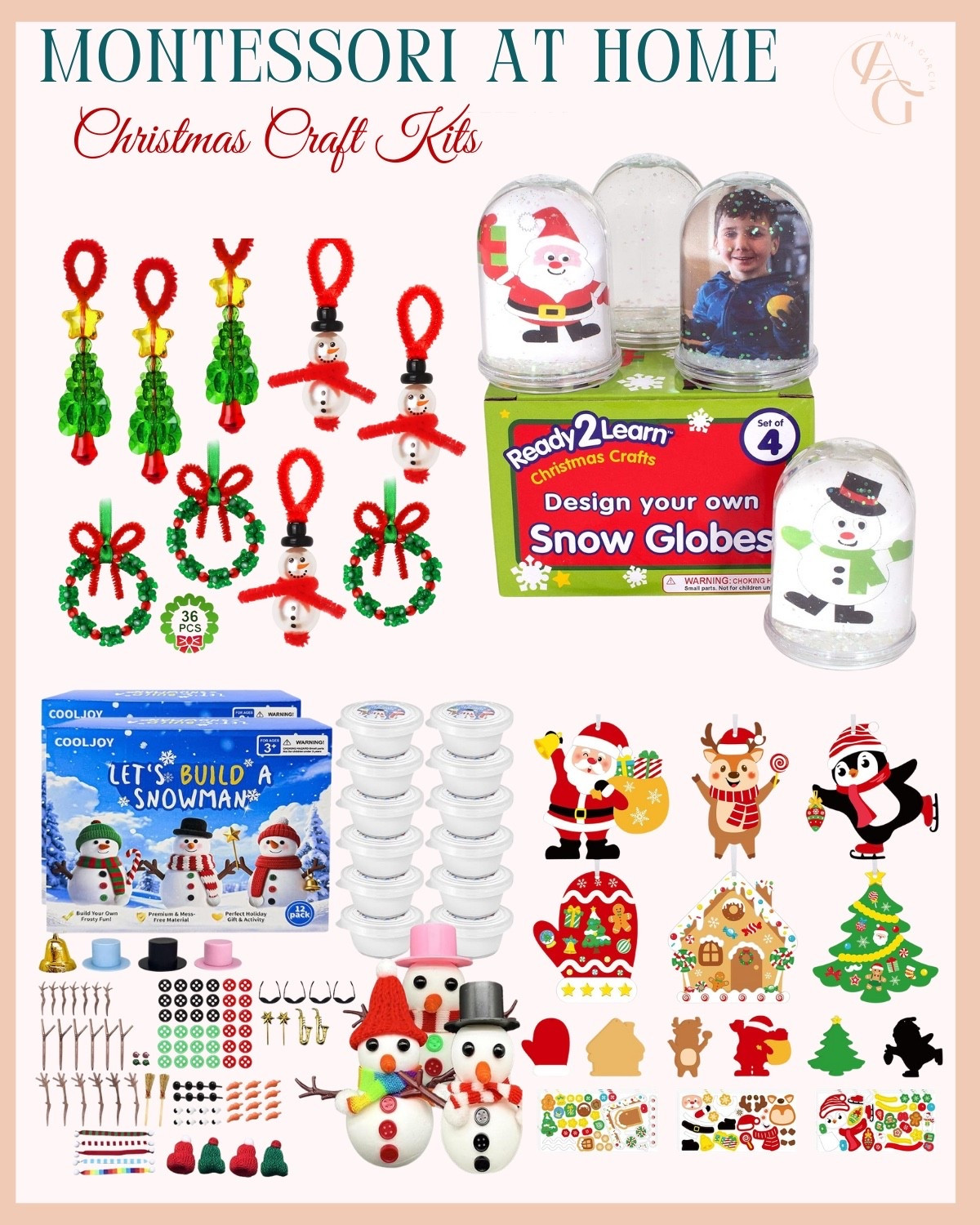 Montessori At Home ~ Christmas Craft Kits 

#LTKKids #LTKHoliday #LTKHome