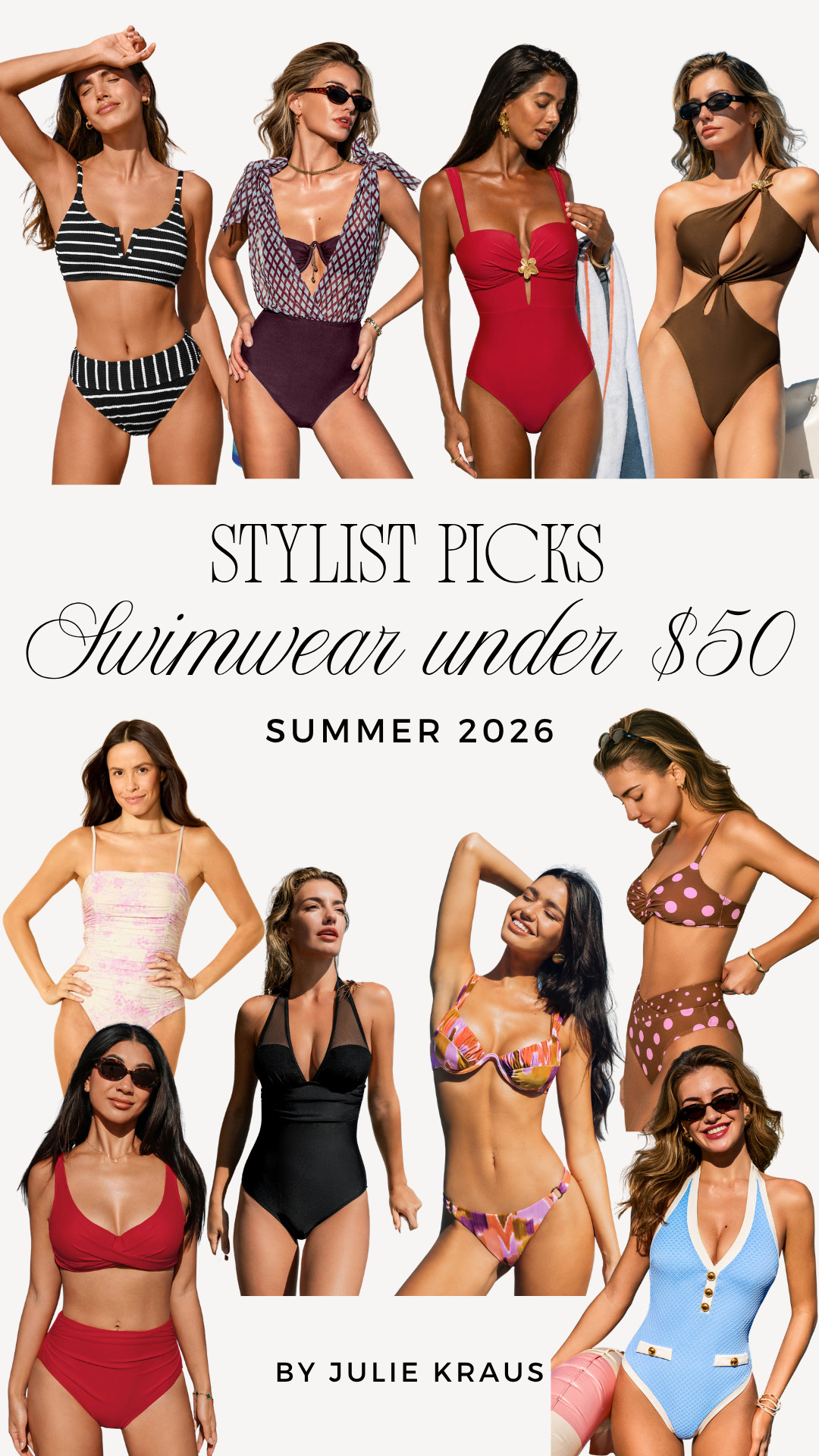 Swimwear under $50!

#LTKgrwm #LTKootd #LTKSwim