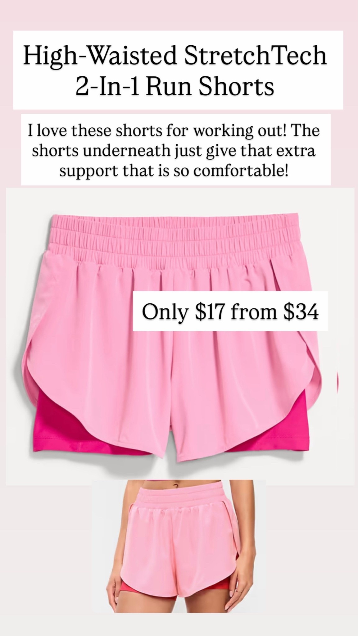 High-Waisted StretchTech 2-In-1 Run Shorts

#LTKSaleAlert #LTKActive