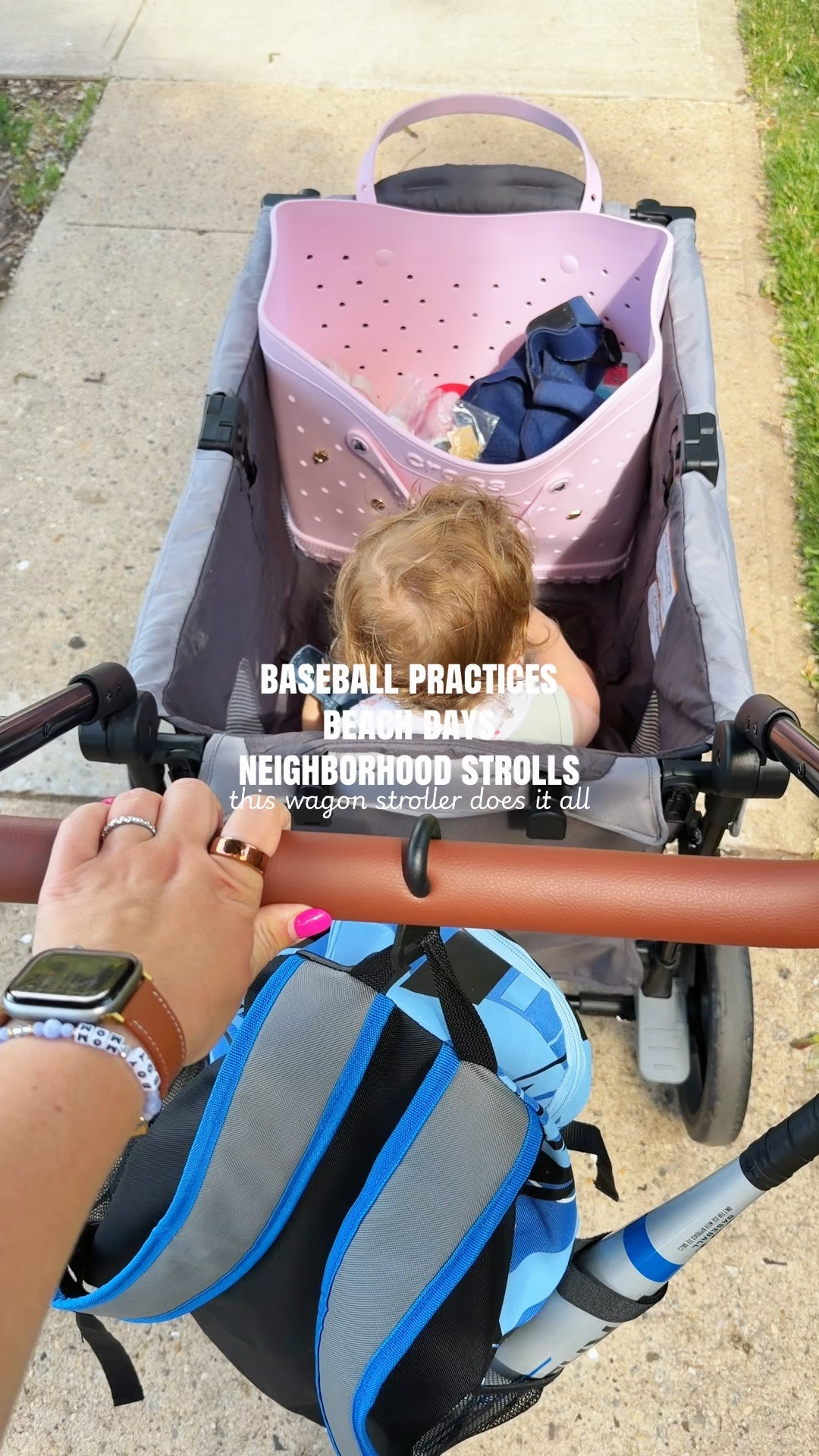 Literally one of my favorite purchases as a mom of 3!! It also comes with a canopy, a snack tray and a huge storage basket I don’t have attached on here & in a 4 seater option too. 

lightweight stroller wagon for 2 kids, wagon stroller that actually folds easily, mom approved stroller wagon with canopy, family travel stroller wagon essential, toddler and baby outing must have, best wagon stroller for busy moms, stroller wagon with storage and snack tray

#LTKKids #LTKSaleAlert #LTKBaby