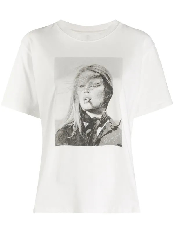 ANINE BING x Terry O’Neill Ida T-shirt - Farfetch | Farfetch Global