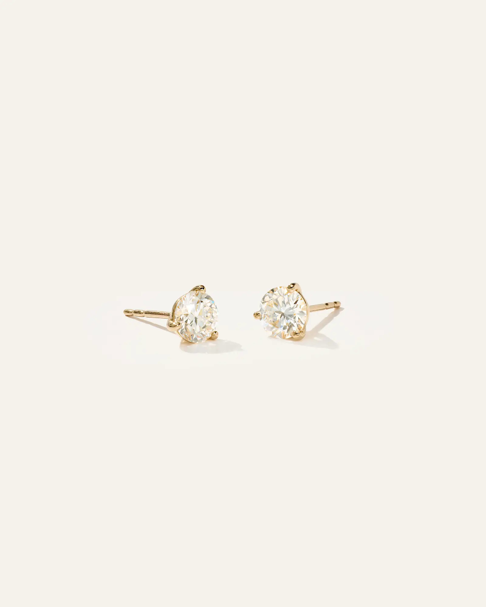 14K Gold Lab Grown Diamond Martini Studs | Quince