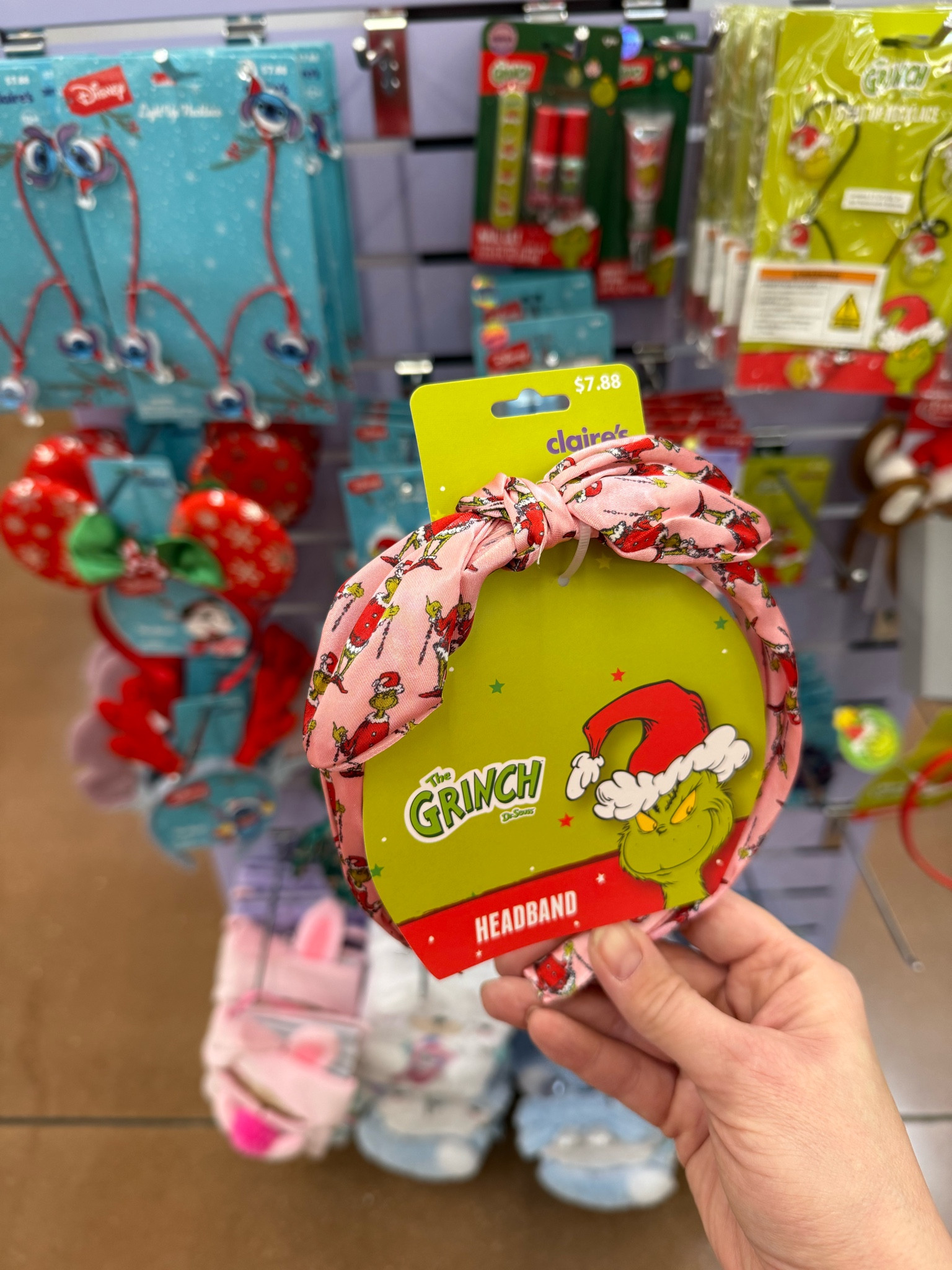 Holiday cuteness overload! 🎄✨ From Grinch headbands and necklaces to adorable Minnie ear headbands and Stitch accessories, these kids’ holiday finds are festive and fun! 🎅💚 All at super affordable prices, but they’re selling out quickly—snag your favorites before they’re gone! 💕 #HolidayAccessories #FestiveKidsStyle #AffordableFinds

#LTKFamily #LTKKids #LTKHoliday