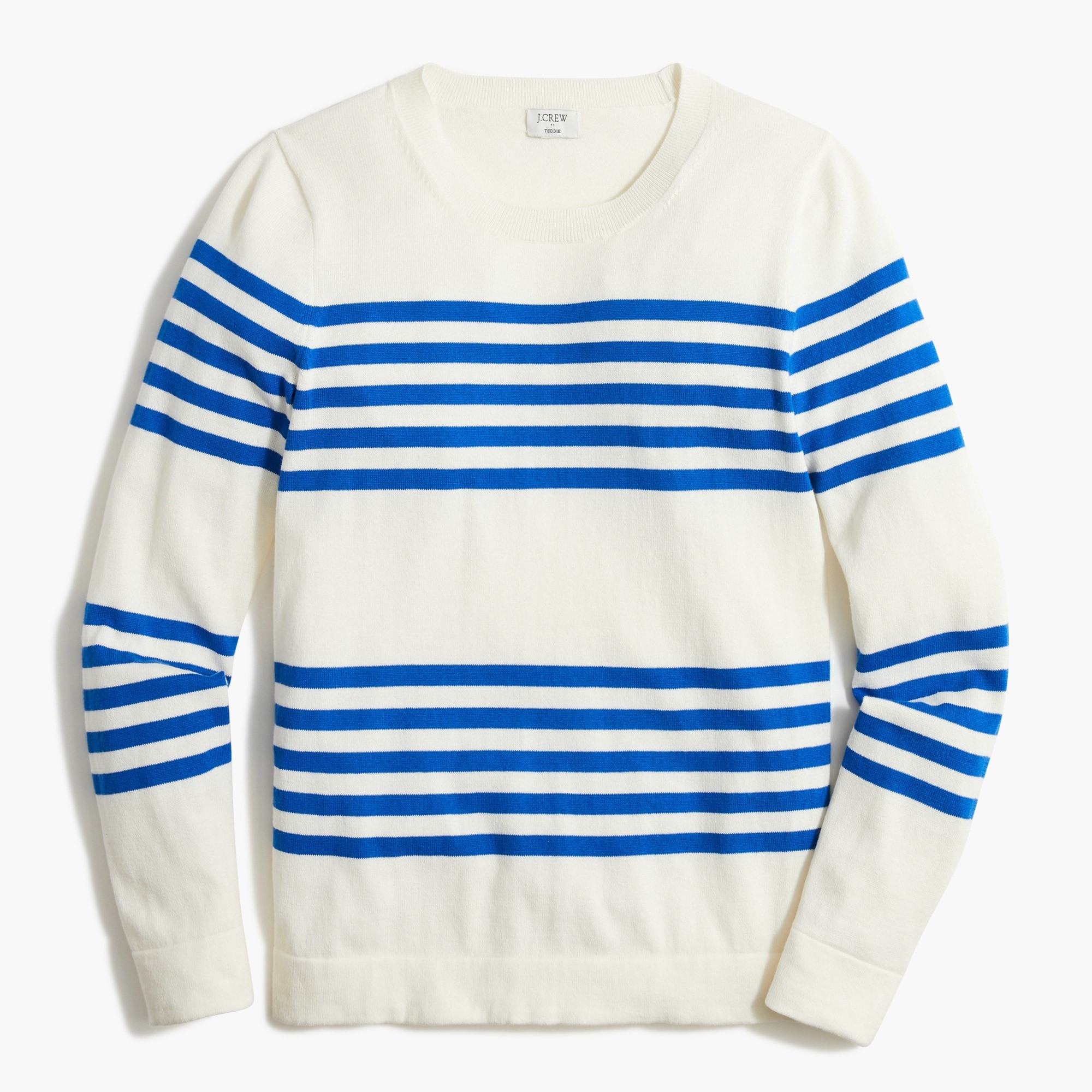 Factory: Striped Teddie Sweater For Women | J.Crew Factory