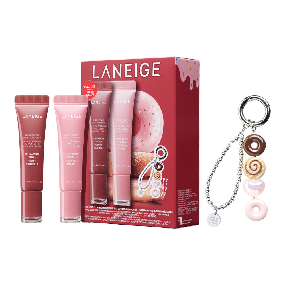 LANEIGE Donut Delight Lip Serum Duo (Limited Edition) | Sephora (AU)