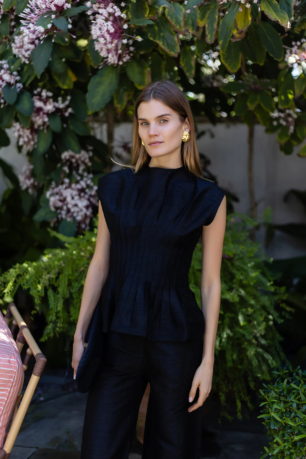 Ava Top - Noir | Julia Amory