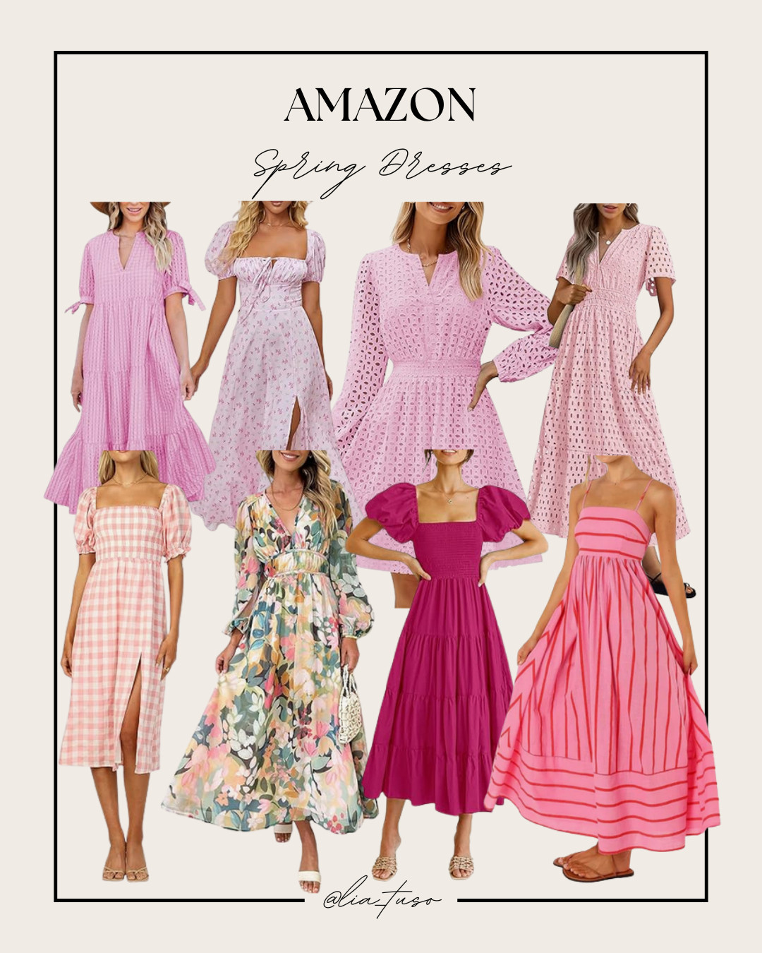  Amazon Spring Dresses 🌸✨

Flowy, fresh, and perfect for sunny days ahead. Whether it’s brunch, a weekend getaway, or just running errands in style—these pinks have you covered. Tap to shop your faves! 💕☀️

#SpringStyle #AmazonFinds #SpringDresses

 

#LTKSeasonal #LTKStyleTip