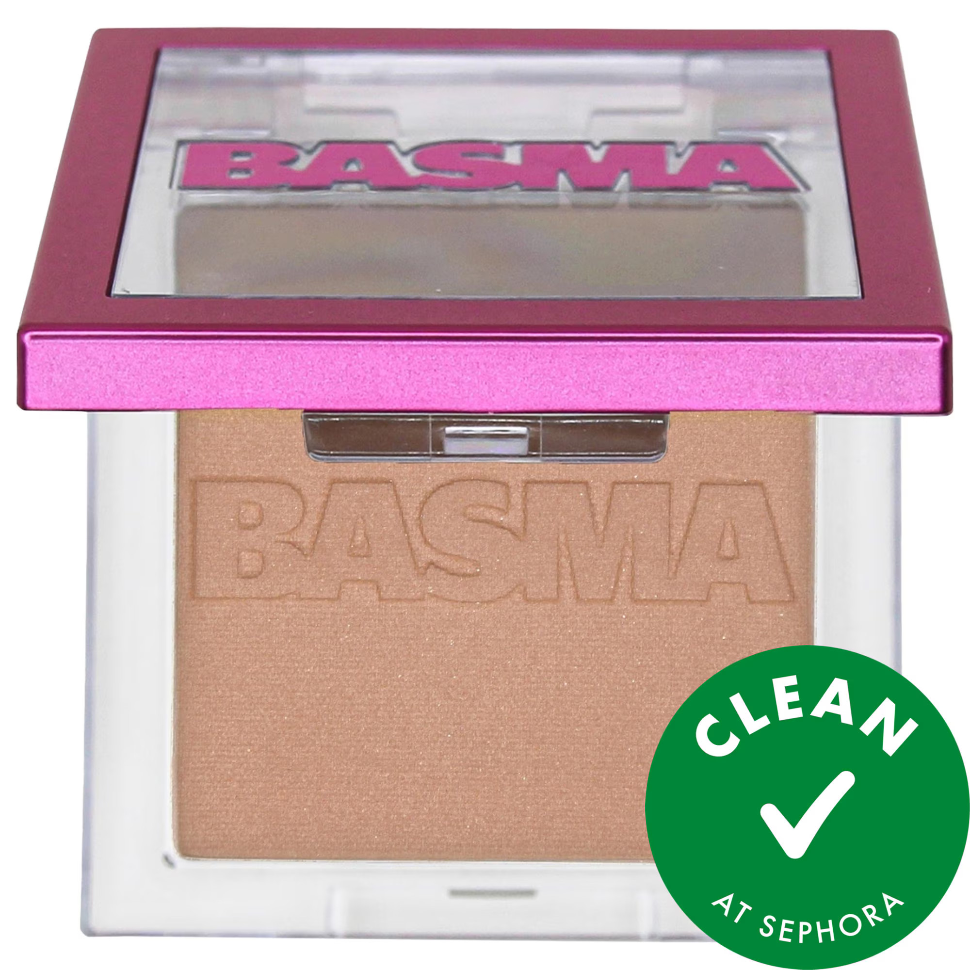 BASMA The Soft Matte Talc-Free Blurring Powder Bronzer Light 0.15 oz/4.2 ml | Sephora (US)