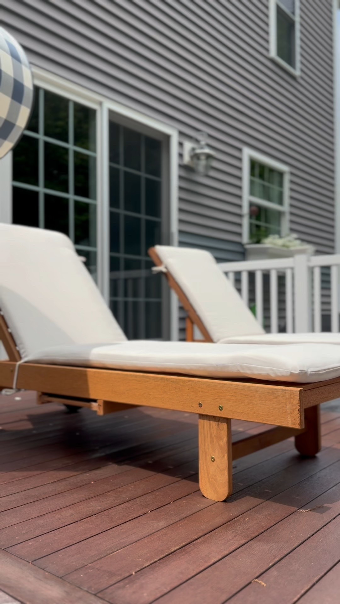 Adding this blue gingham patio pouf for a little color and texture. It’s currently 30% off! #outdoorfurniture

#LTKSeasonal #LTKOver40 #LTKHome