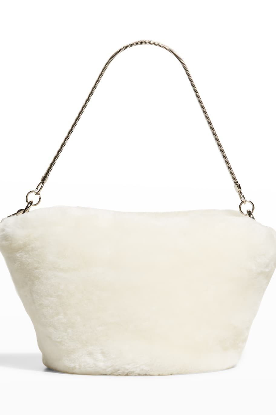 STUDIO AMELIA Momo Mini Shearling Shoulder Bag | Neiman Marcus