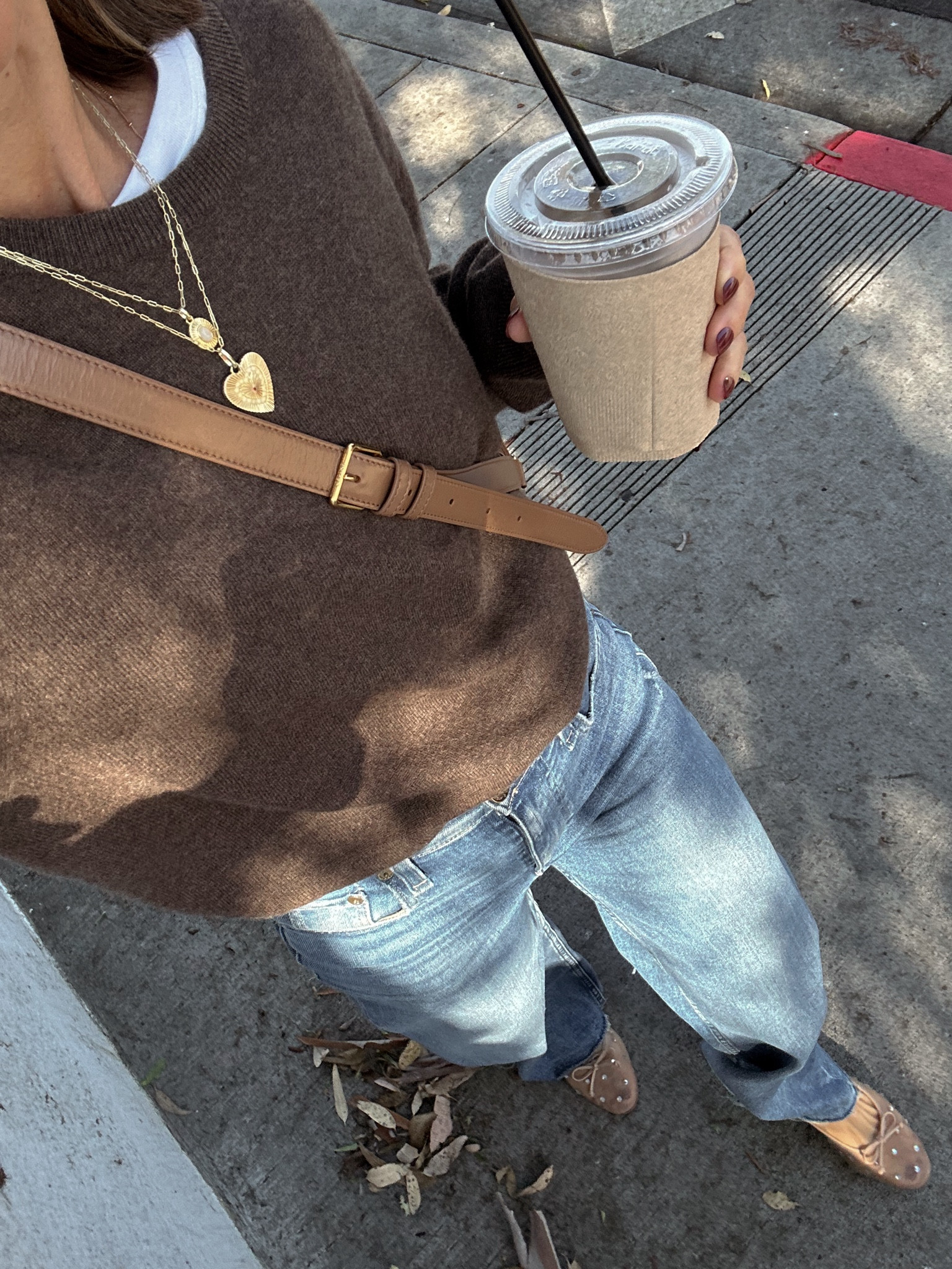 Easy $50 cashmere sweater-
Perfect weight for layering- wear solo on a warmer fall day or layered under a coat for a cooler fall day 
I went up 2 sizes for a looser and longer fit (medium) 

#LTKOver40