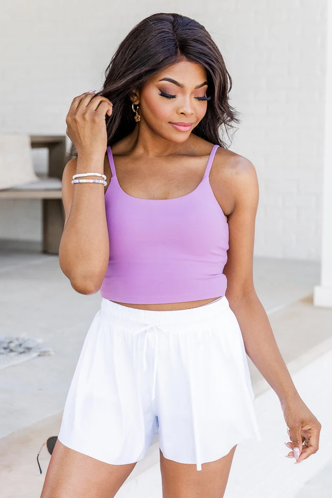 Let's Seize The Day Light Purple Bra Top FINAL SALE | Pink Lily